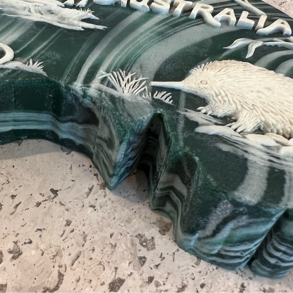 VTG Australian Marble Stone Paperweight - Picture 6 of 7